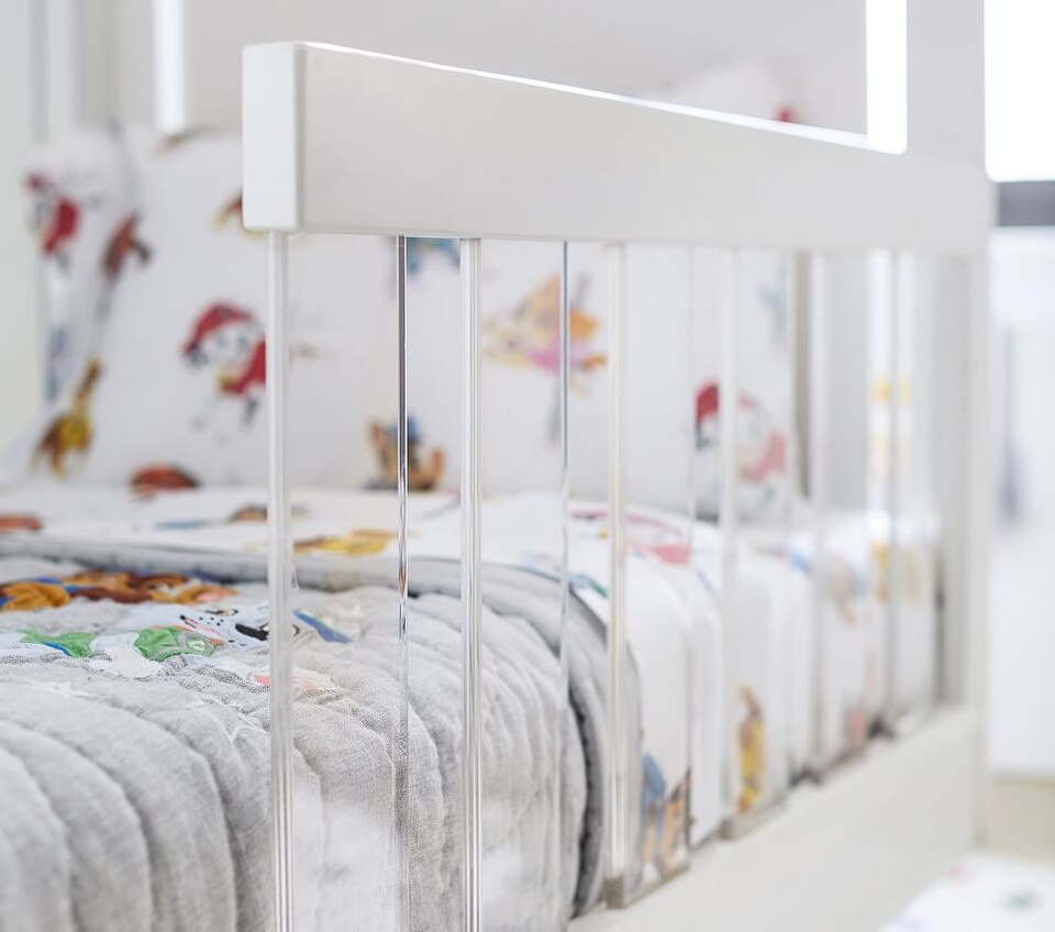 Sloan Acrylic Convertible Cot Pottery Barn Kids Australia